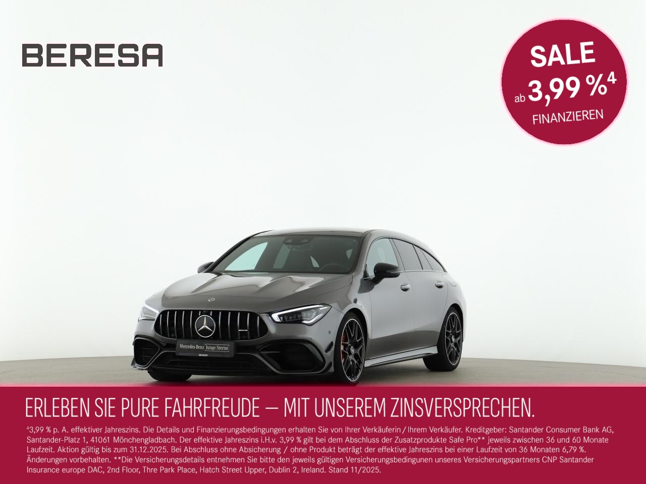 CLA 45 AMG S SB 4M+ Night Perf. Sitze Aero Pano