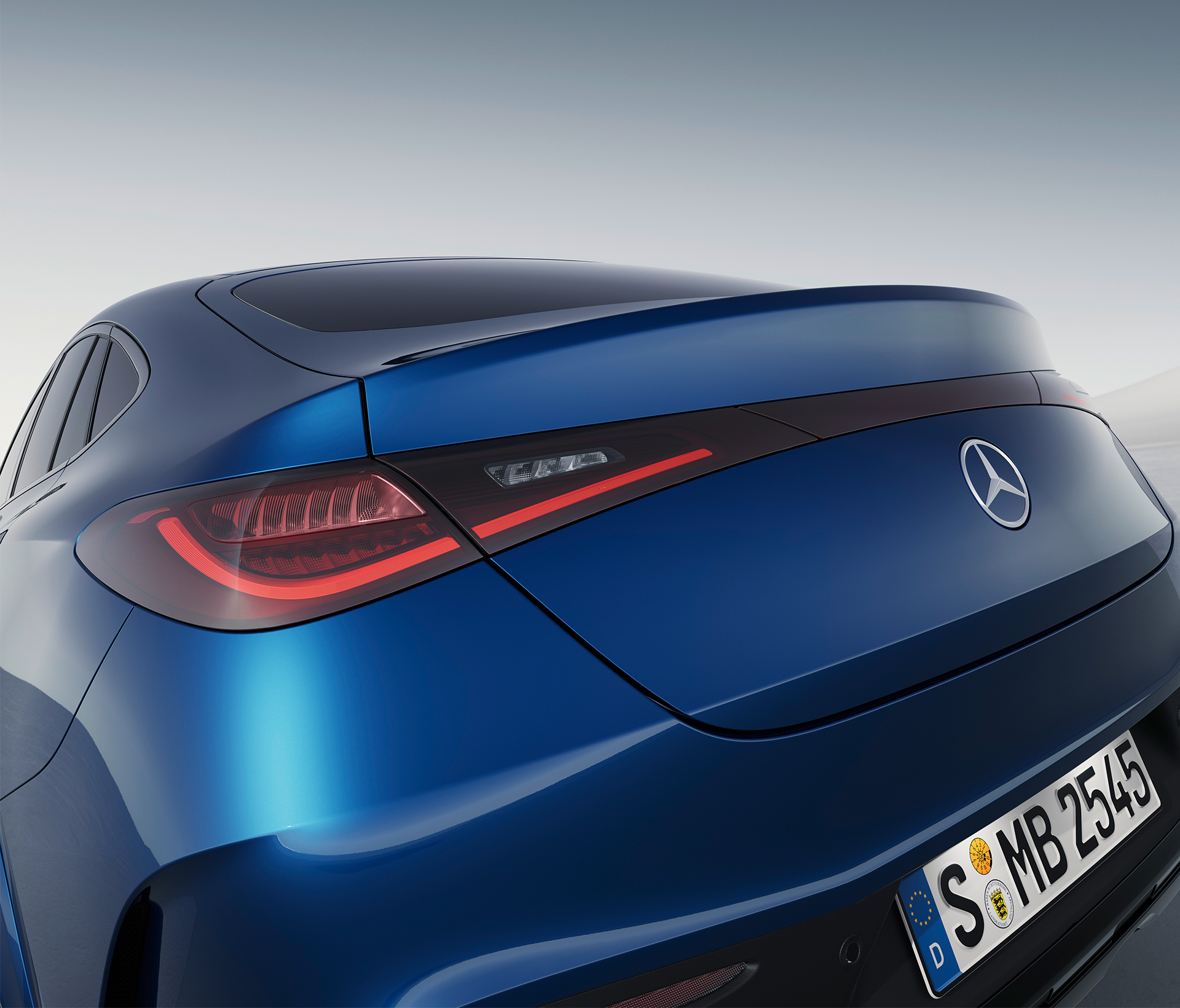 Mercedes-Benz GLC Coupé Heck, Ansicht der Rückleuchten