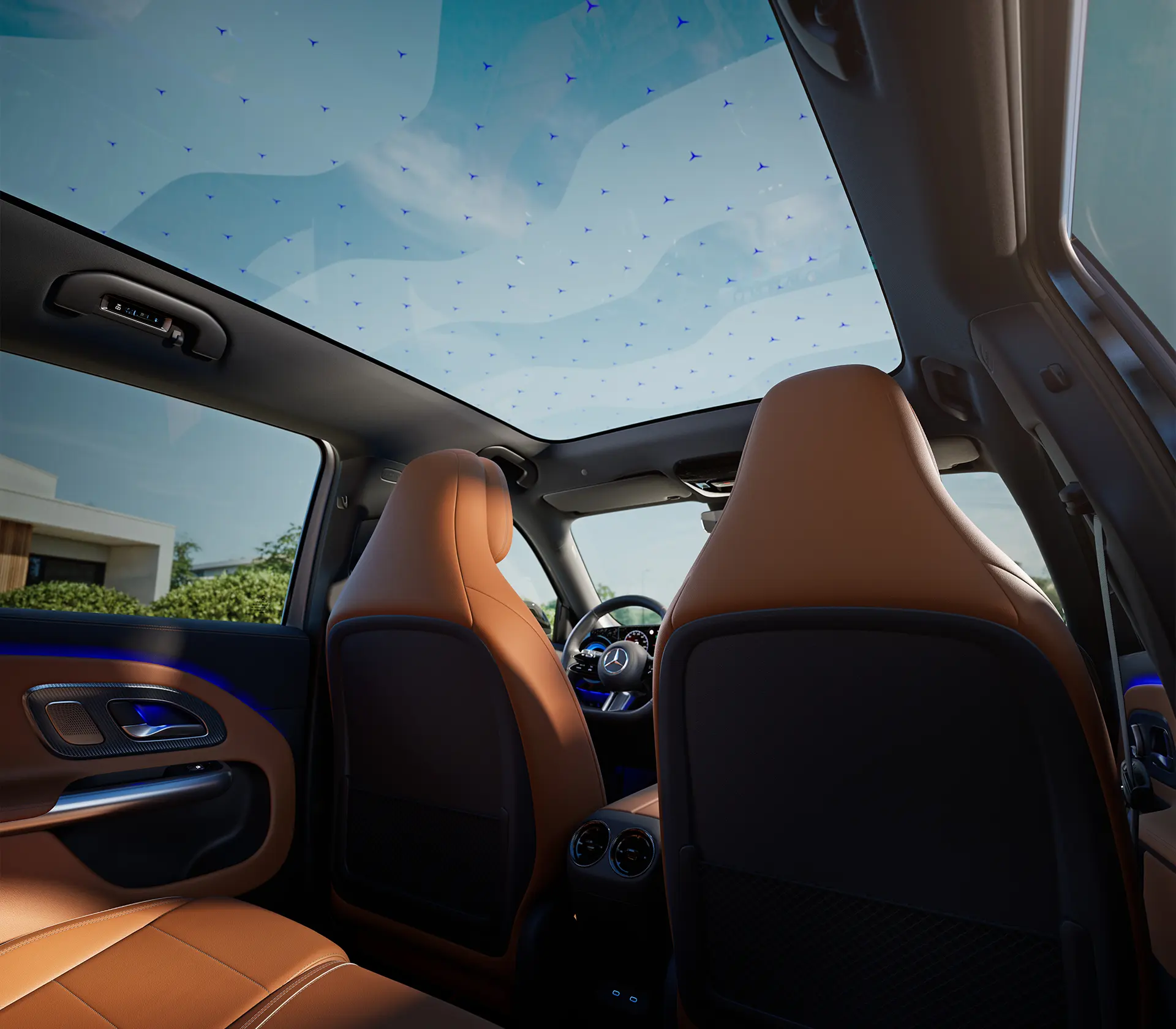 das Sky Control Panoramadach des GLB