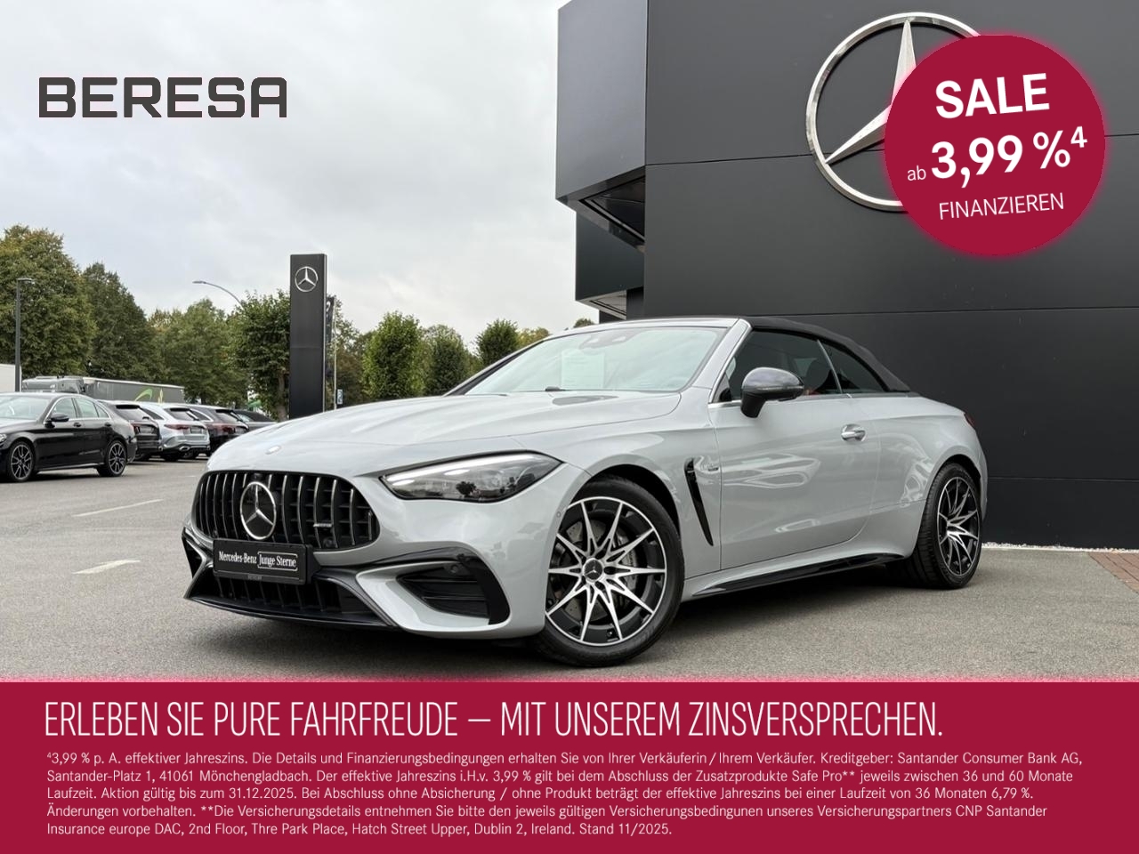 CLE 53 AMG 4M+ Cabriolet Night Distronic 360