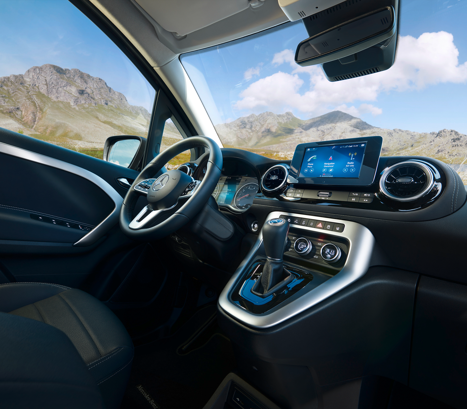 Mercedes-Benz T-Klasse Cockpit