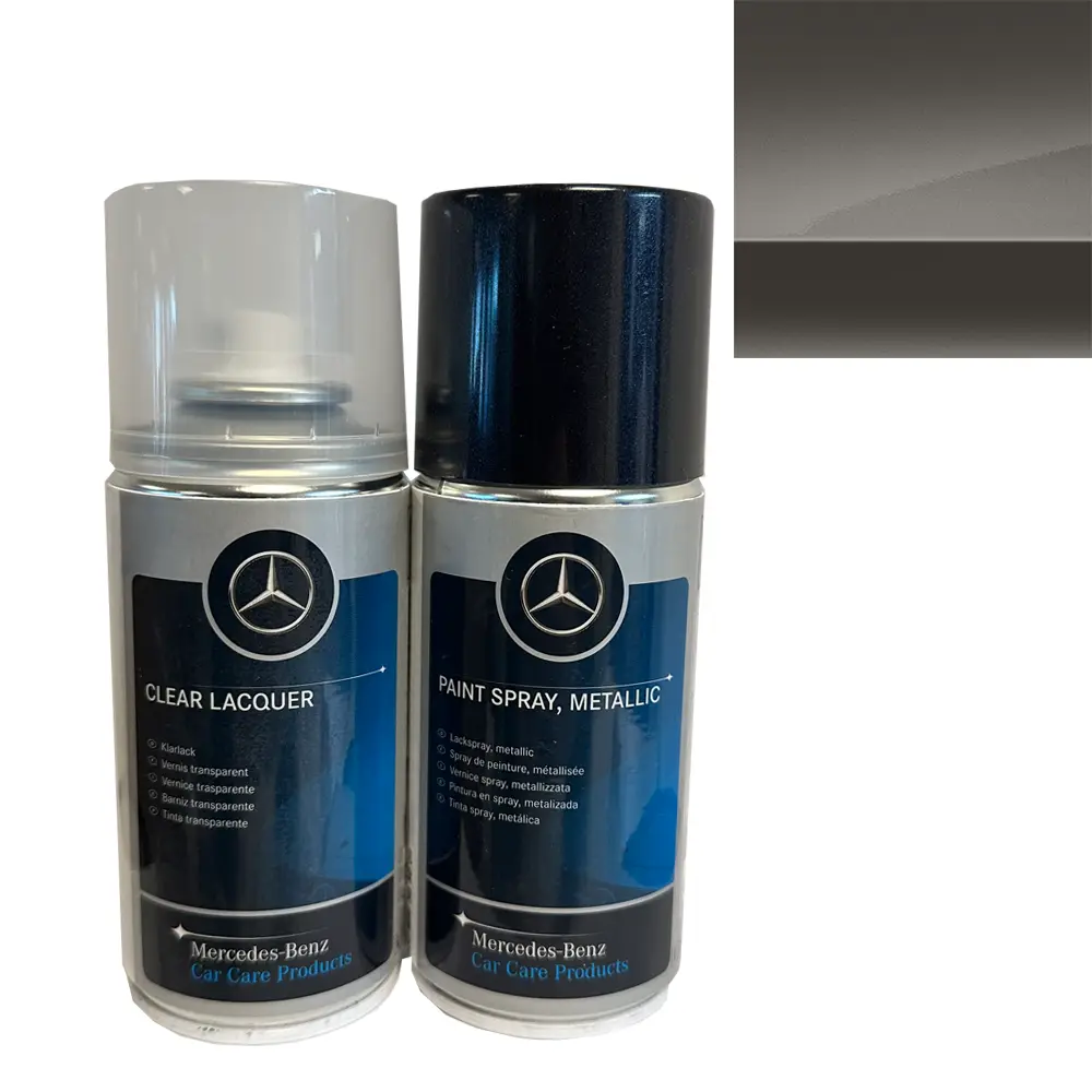 Mercedes-Benz Metallic-Lacksprühdose Cubanitsilber