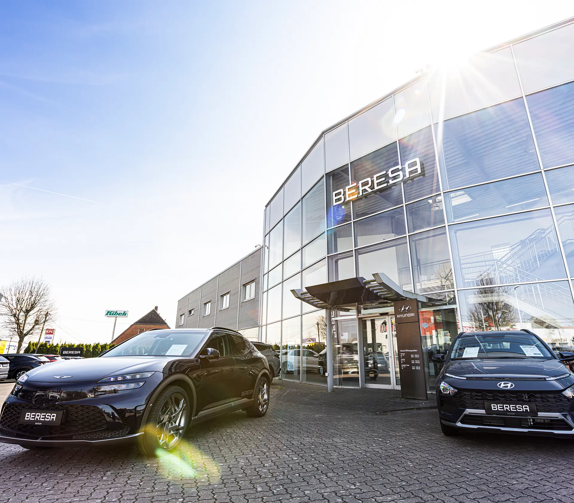 Eingang unseres Standortes in Hannover-Lahe