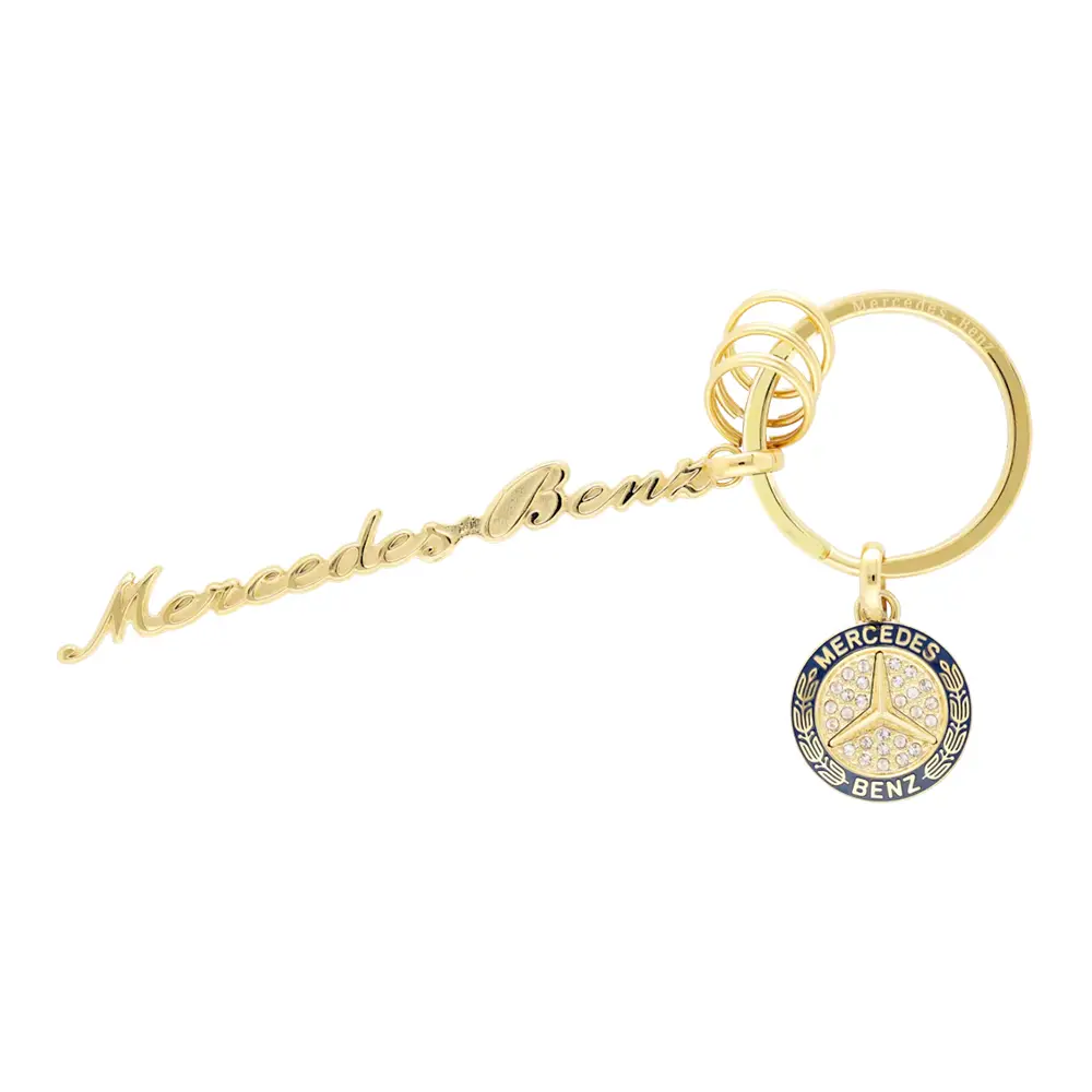 Mercedes-Benz Classic Schlüsselanhänger in goldfarben