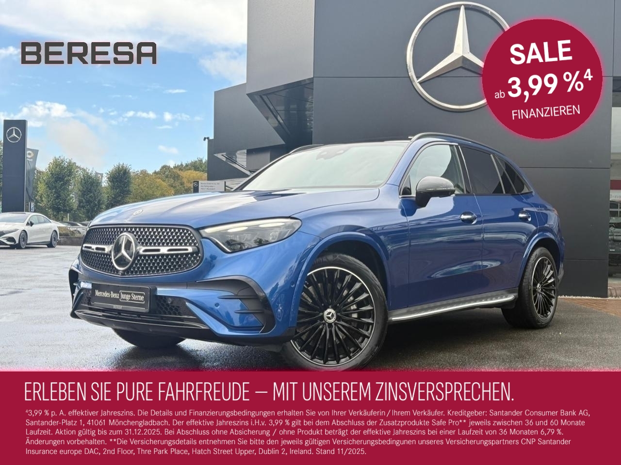 GLC 400 e 4M AMG Airmatic AHK Pano Distr. 360°