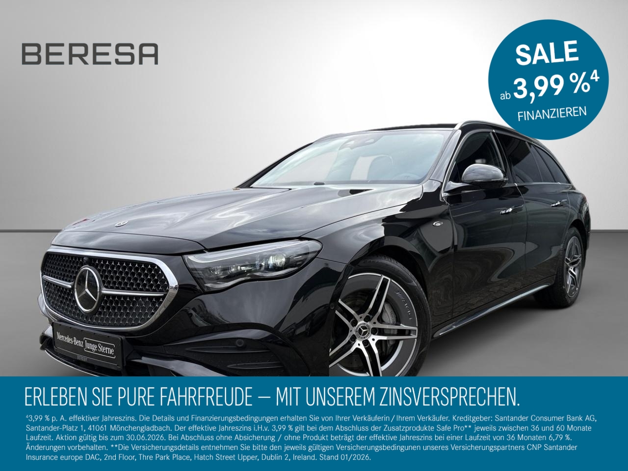 E 300 de 4M T AMG AHK Distronic Digital Light