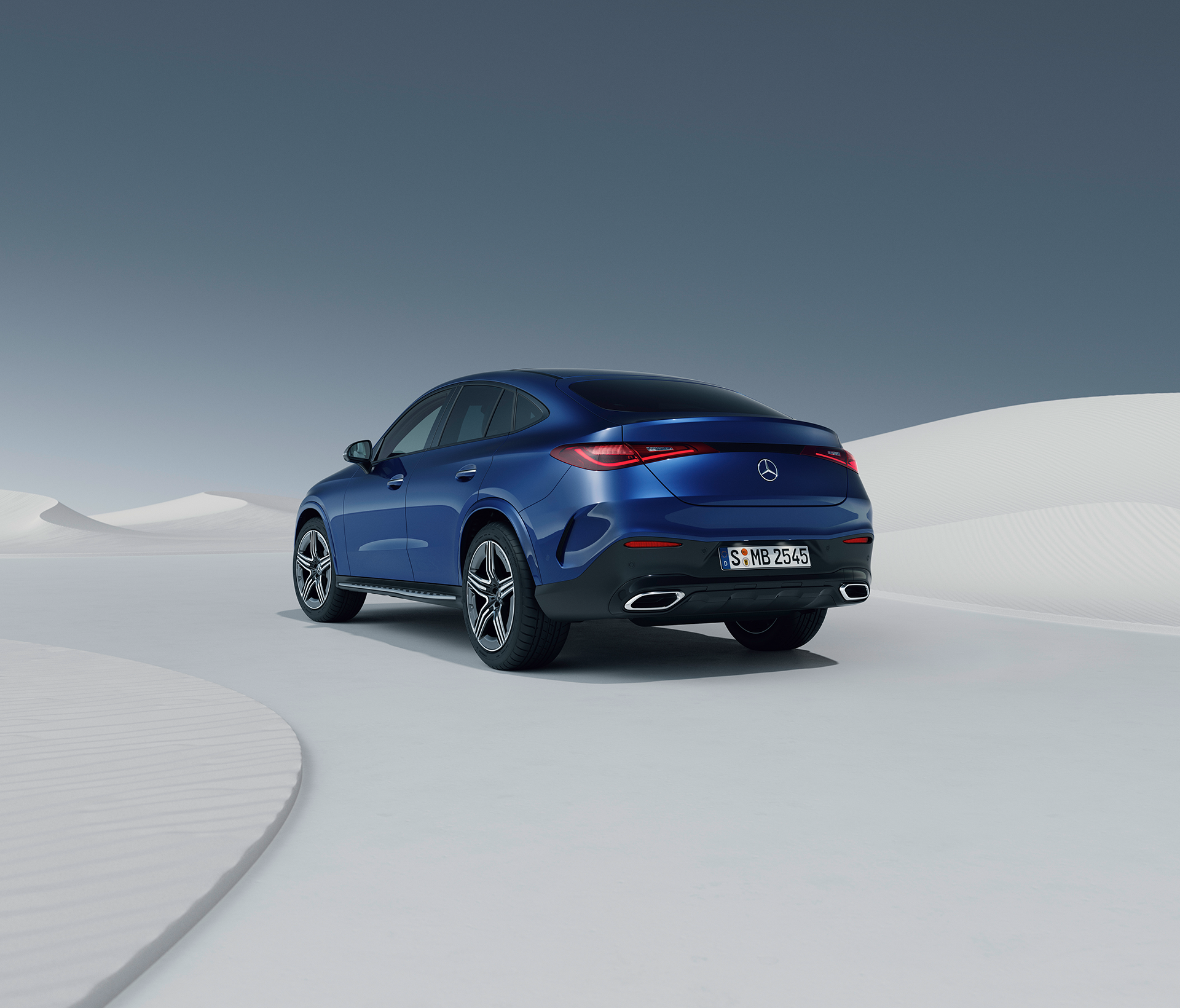 Mercedes-Benz GLC Coupé  Heckansicht