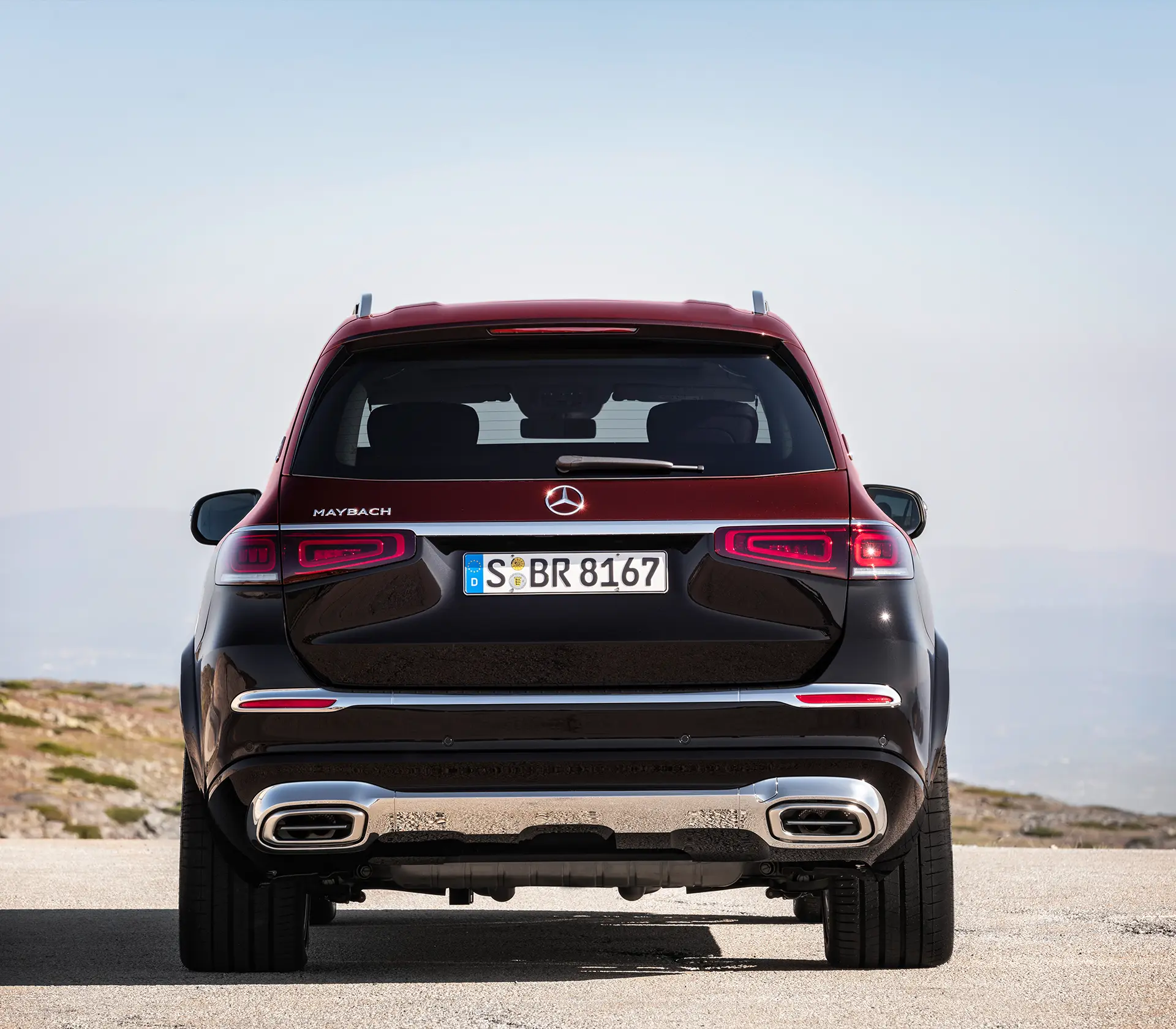 Mercedes-Maybach GLS Heckansicht