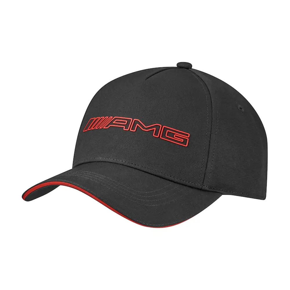 Mercedes-AMG Cap sportliches Design Schwarz/Rot