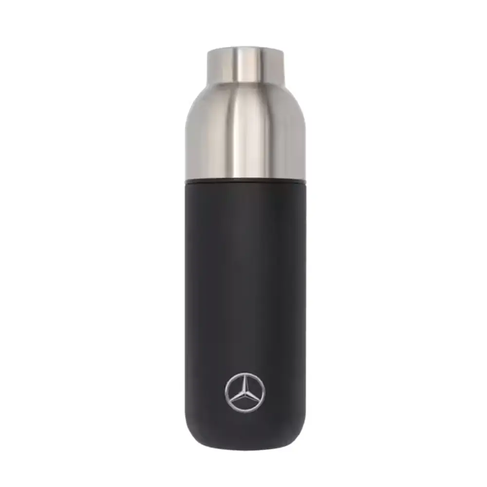 Mercedes-Benz Isolierflasche 750ml Edelstahl schwarz Stelton