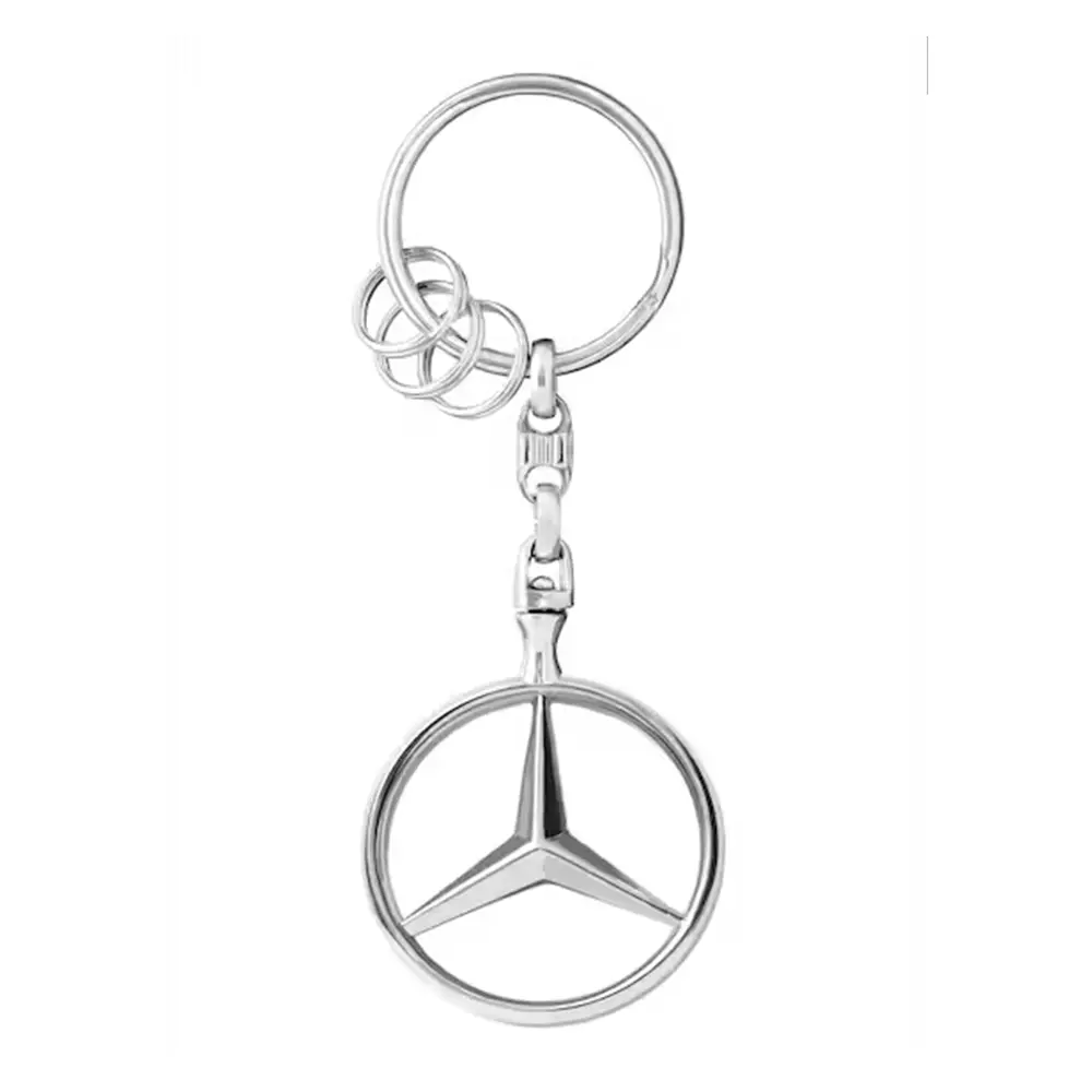 Mercedes-Benz Schlüsselanhänger Brüssel mit Mercedes-Stern