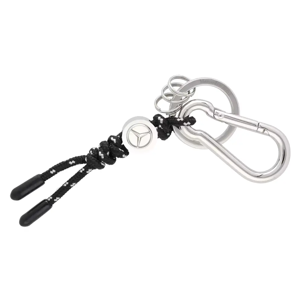 Mercedes-Benz Schlüsselanhänger aus Nylon mit Karabiner