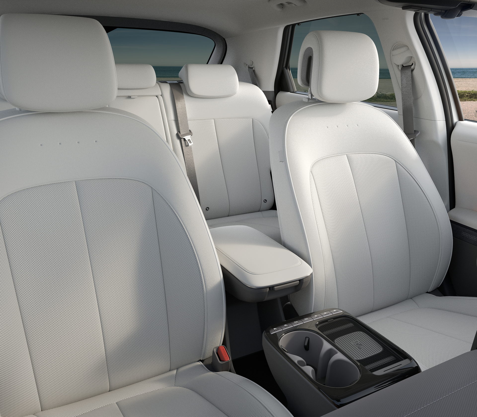 HYundai IONIQ 5 MY25 Sitze mit weißer Bepolsterung