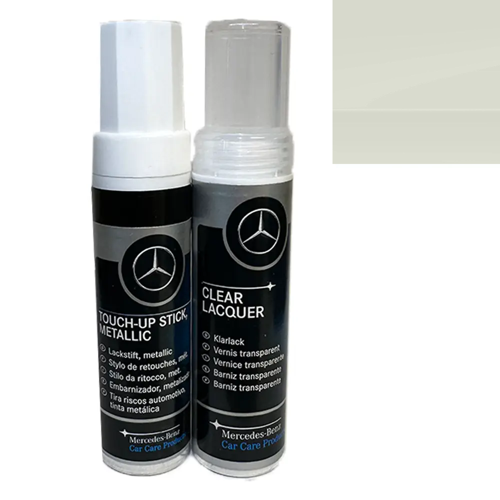 Mercedes-Benz Lackstift Calcitweiß / Zirrusweiß