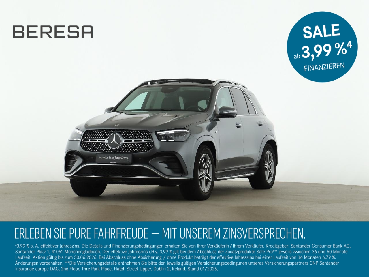 GLE 400 e 4M AMG Pano AHK Sitzklima Distronic