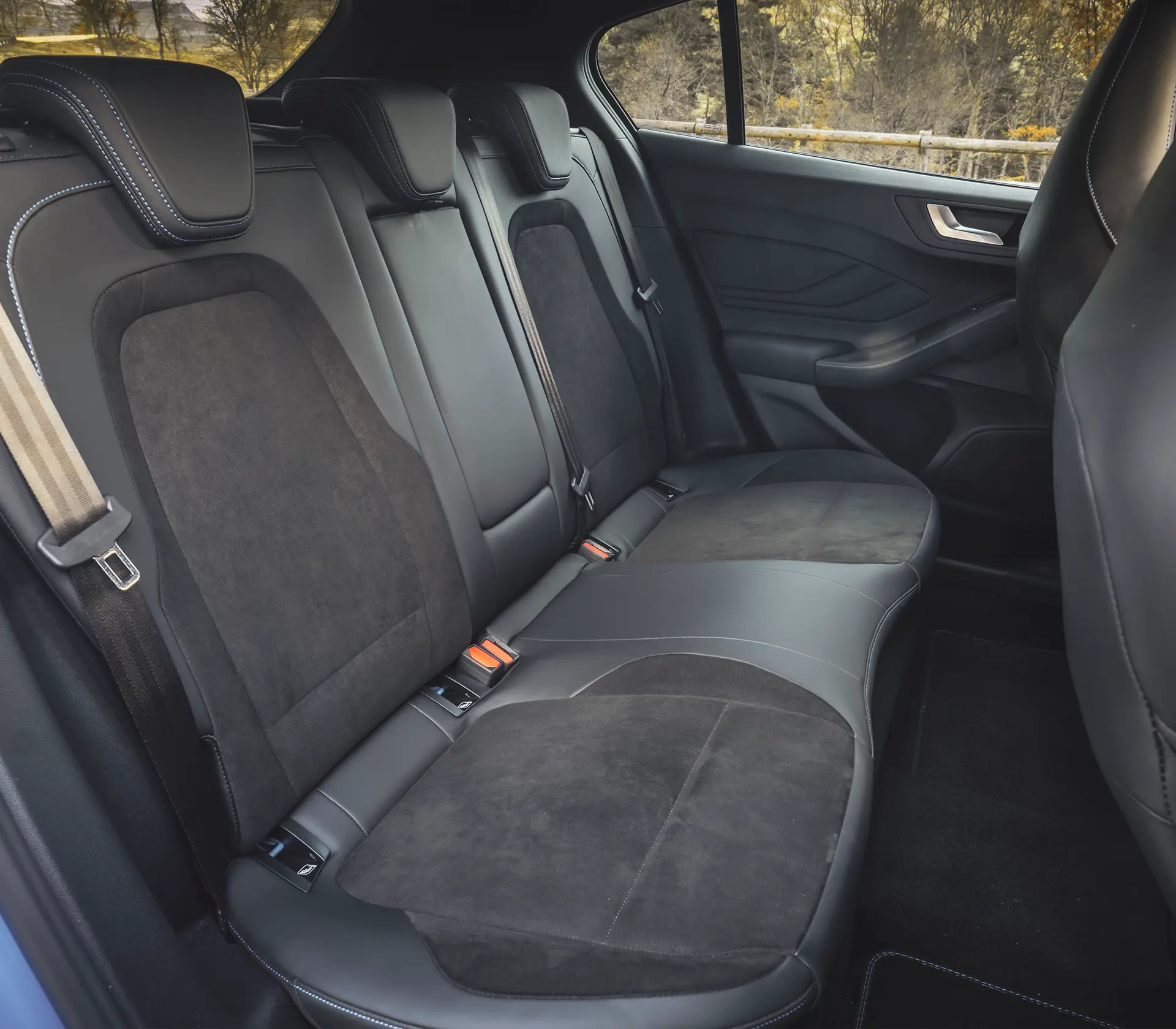 die Rückbank des Focus ST