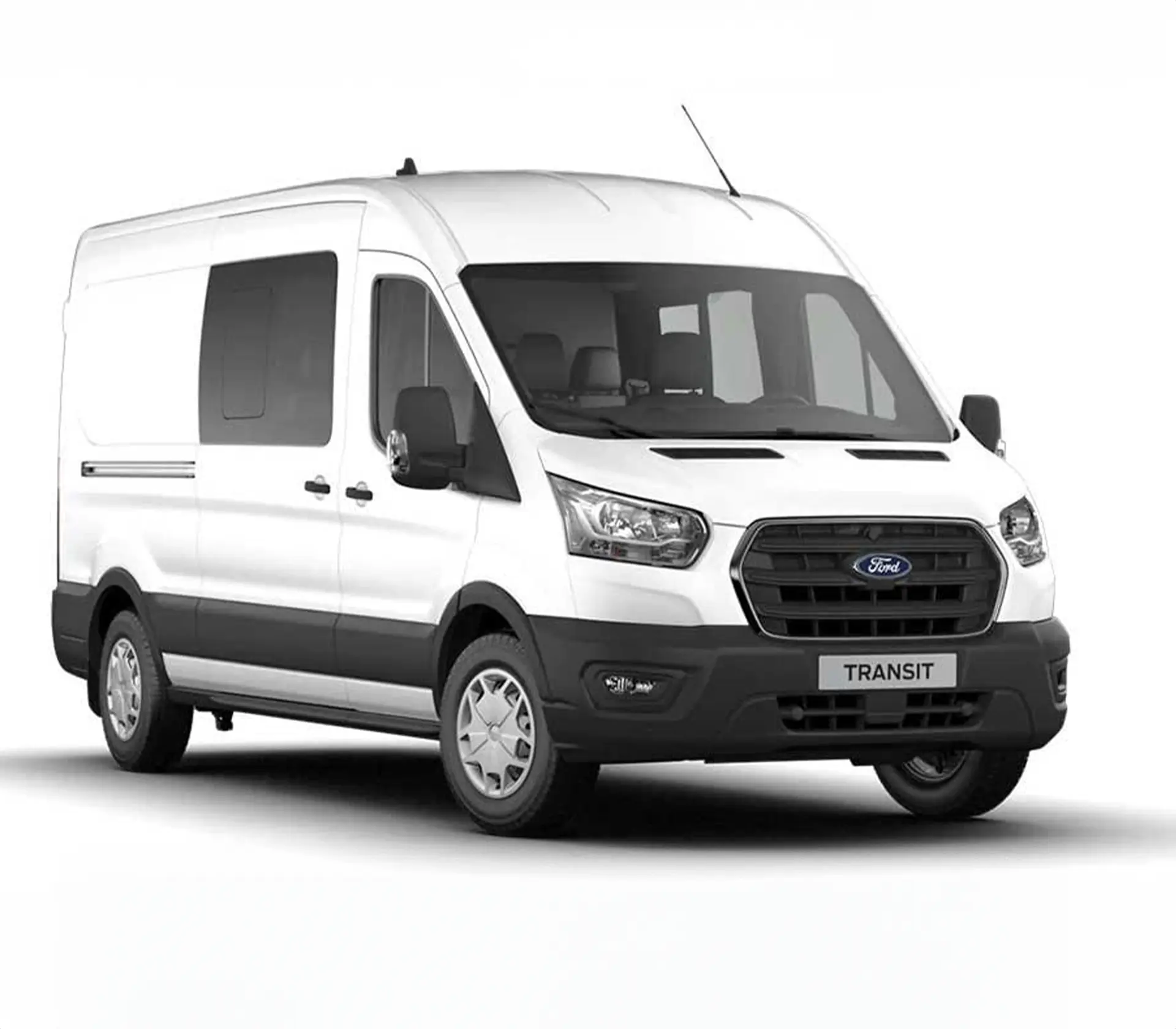 Transit Doppelkabine Frontansicht