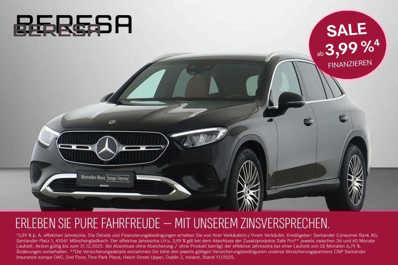 GLC 200 4M Distronic AHK Standhz ARTICO braun