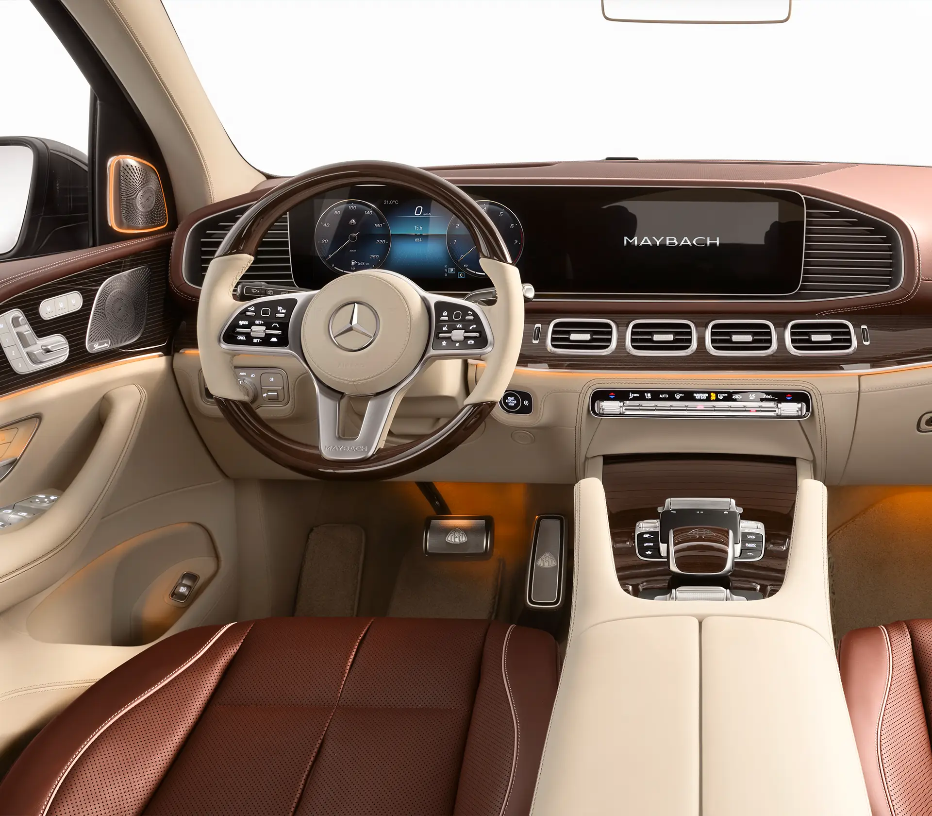 Mercedes-Maybach GLS Cockpit mit MBUX