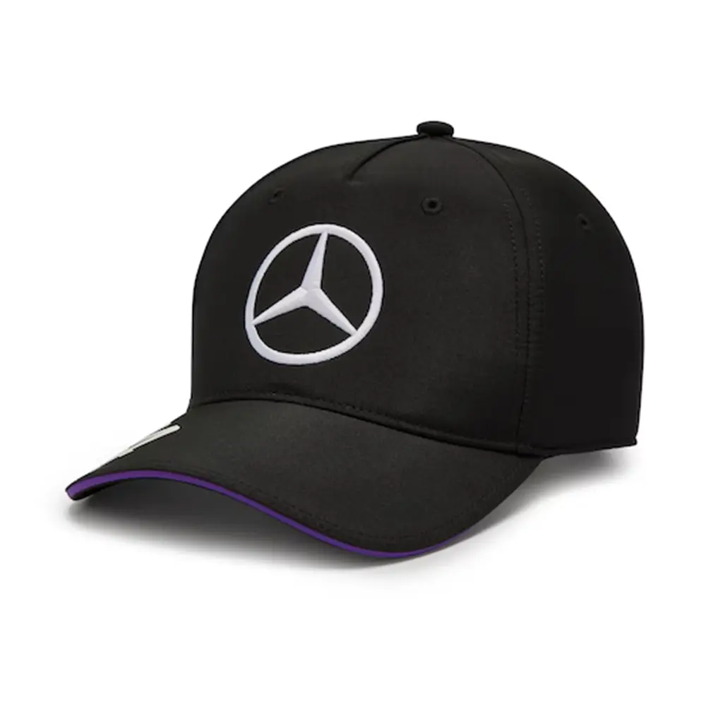 Mercedes-Benz Cap Kinder Hamilton F1 2024 mit Logos & Nummer 44