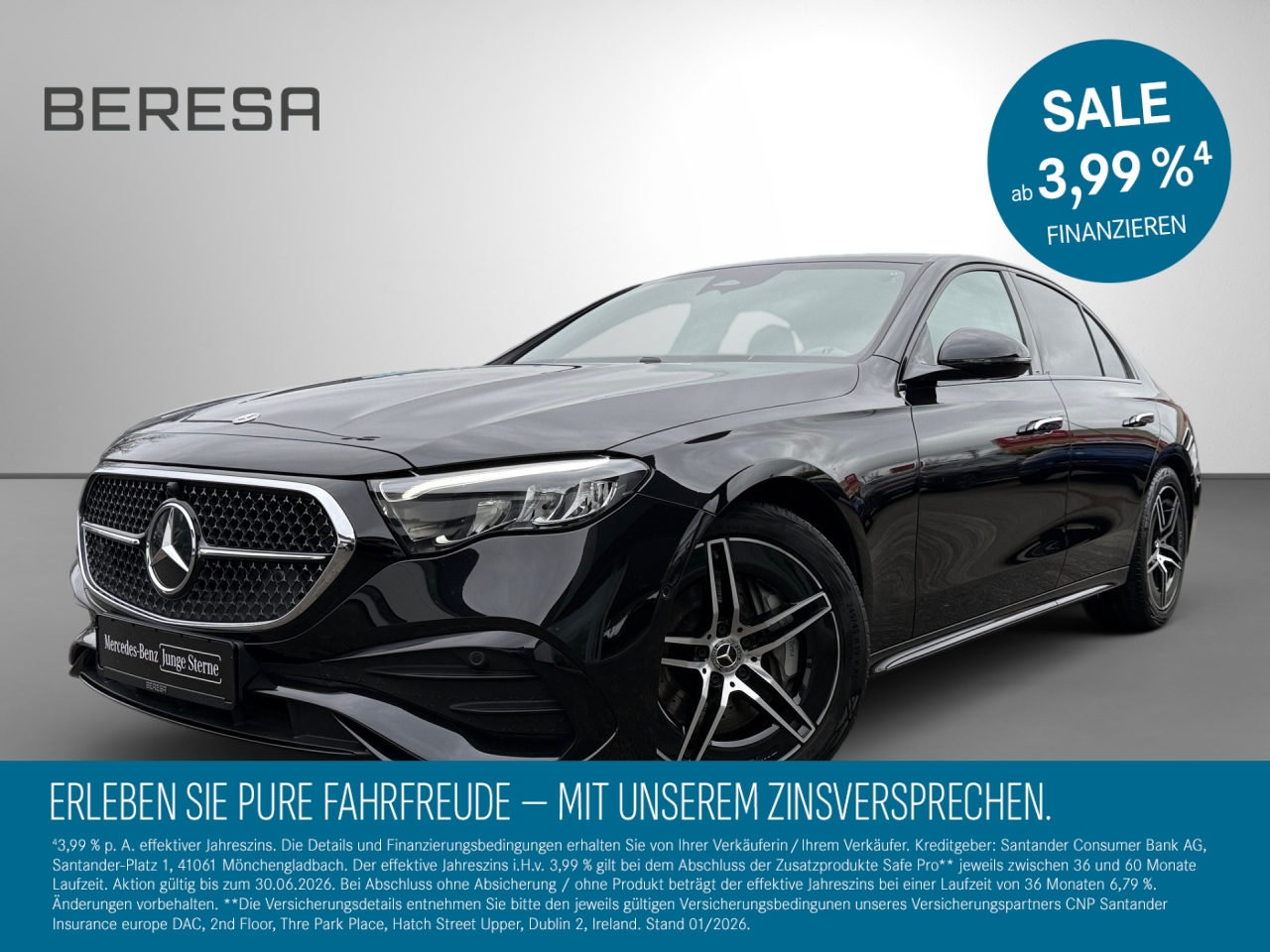 E 220 d AMG Night Kühlergrill beleuchtet