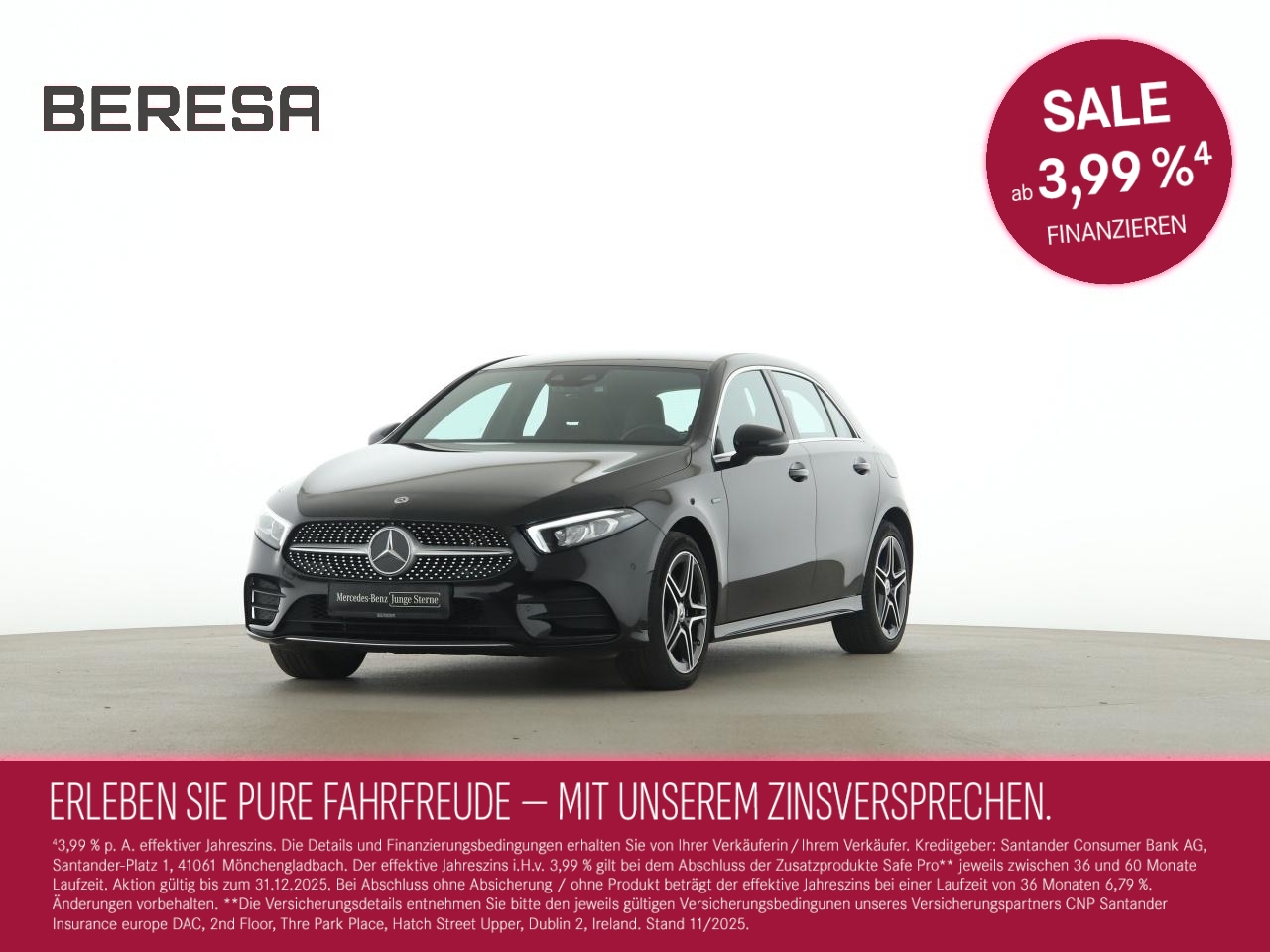 A 250 e AMG Leder braun LED MBUX navi Sitzhz PDC