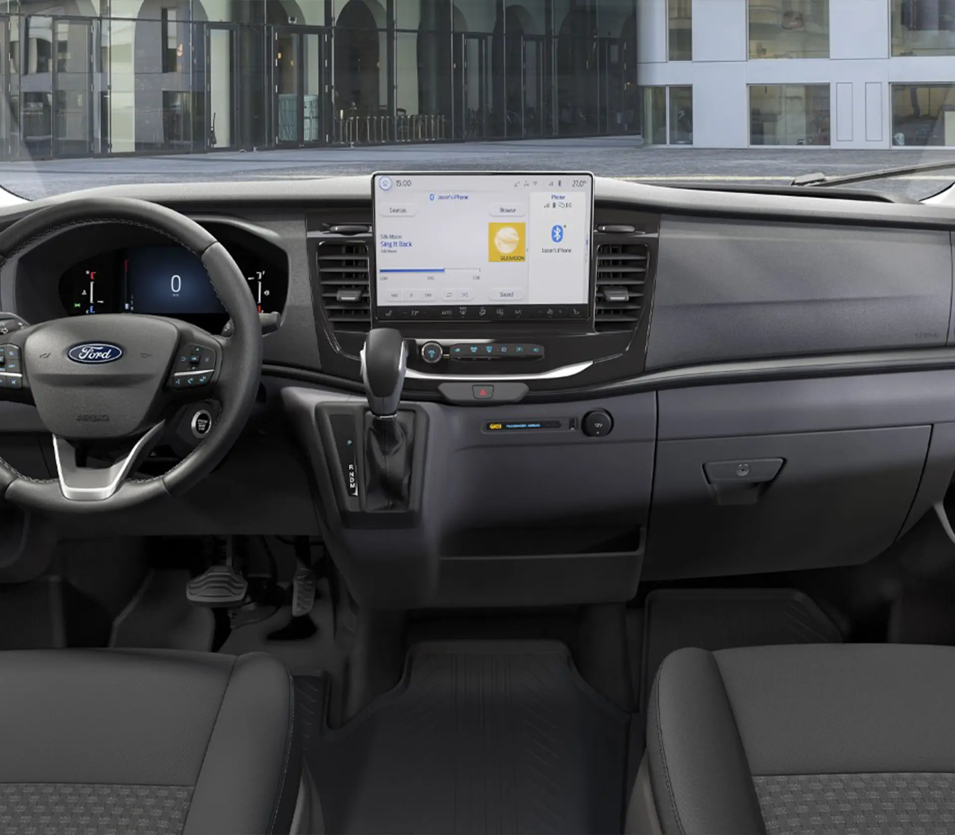 Transit Interier und Cockpit