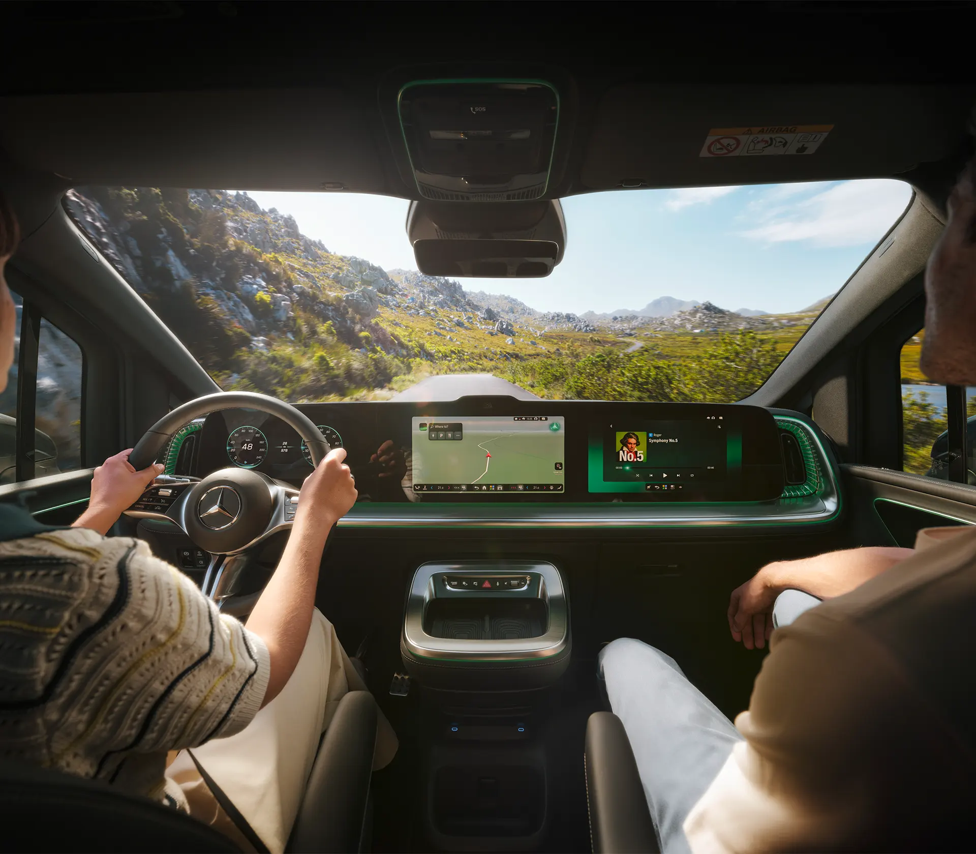 Das Interieur des neuen VLE