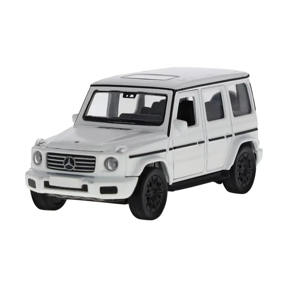 Mercedes-Benz G-Klasse W465 Pullback Heinrich Bauer Polarweiß 1:43